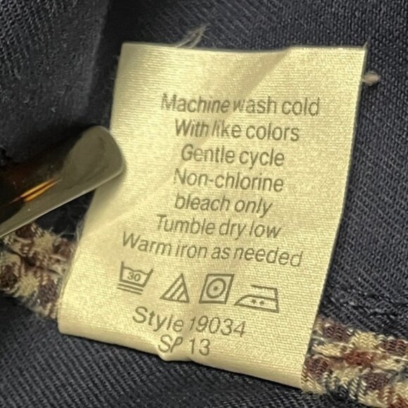 J. CREW Downtown Field Cotton Jacket Zip Snaps Front Utility Military Style - Picture 9 of 14